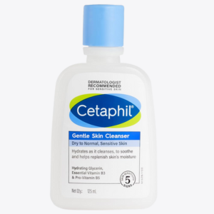 Cetaphil Paraben, Sulphate-Free Gentle Skin Hydrating Face Wash Cleanser with Niacinamide, Vitamin B5 for Dry to Normal, Sensitive Skin - 125 ml