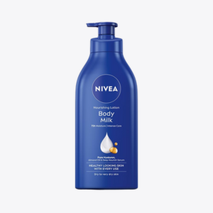NIVEA Nourishing Body Milk 600ml Body Lotion with Hyaluronic Acid | 72Hr Hydration | Deep Moisture Care for Very Dry Skin | Enriched with Almond Oil | Smooth, Radiant & Healthy Looking Skin Care