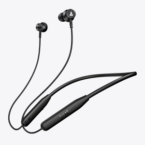 boAt 2025 Launch Rockerz 113, 40H Battery, Dual Pair, Fast Charge, ENx Tech, Stream Ad Free Music via App Support, Magnetic Buds, Bluetooth Neckband, Wireless with Mic in Ear Earphones (Active Black)