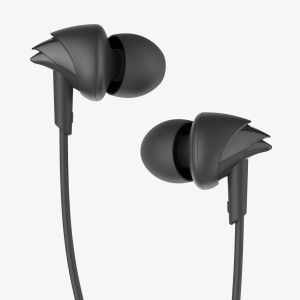 Boat BassHeads 100 in-Ear Headphones with Mic (Black)