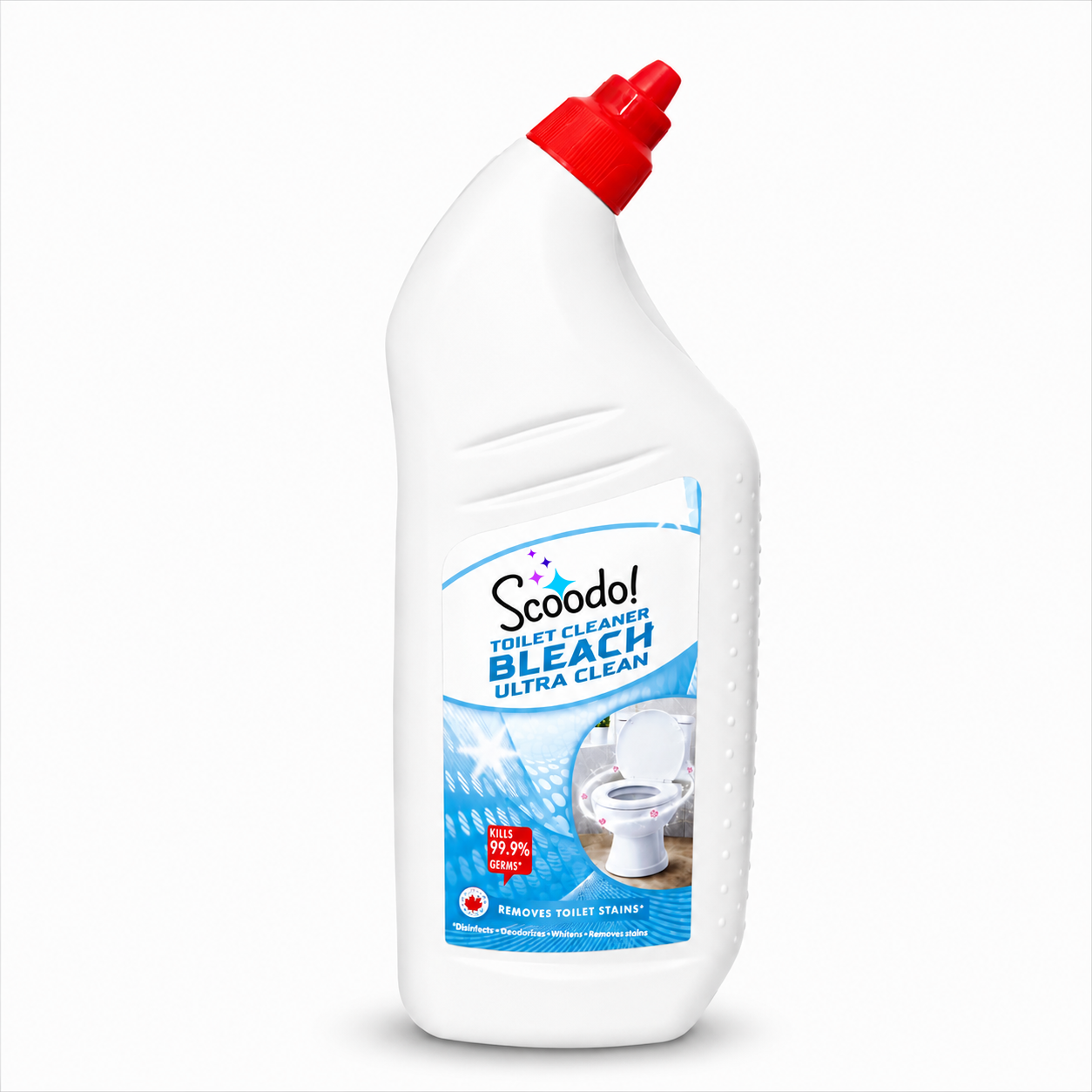 Scoodo Toilet Cleaner Bleach Ultra Clean