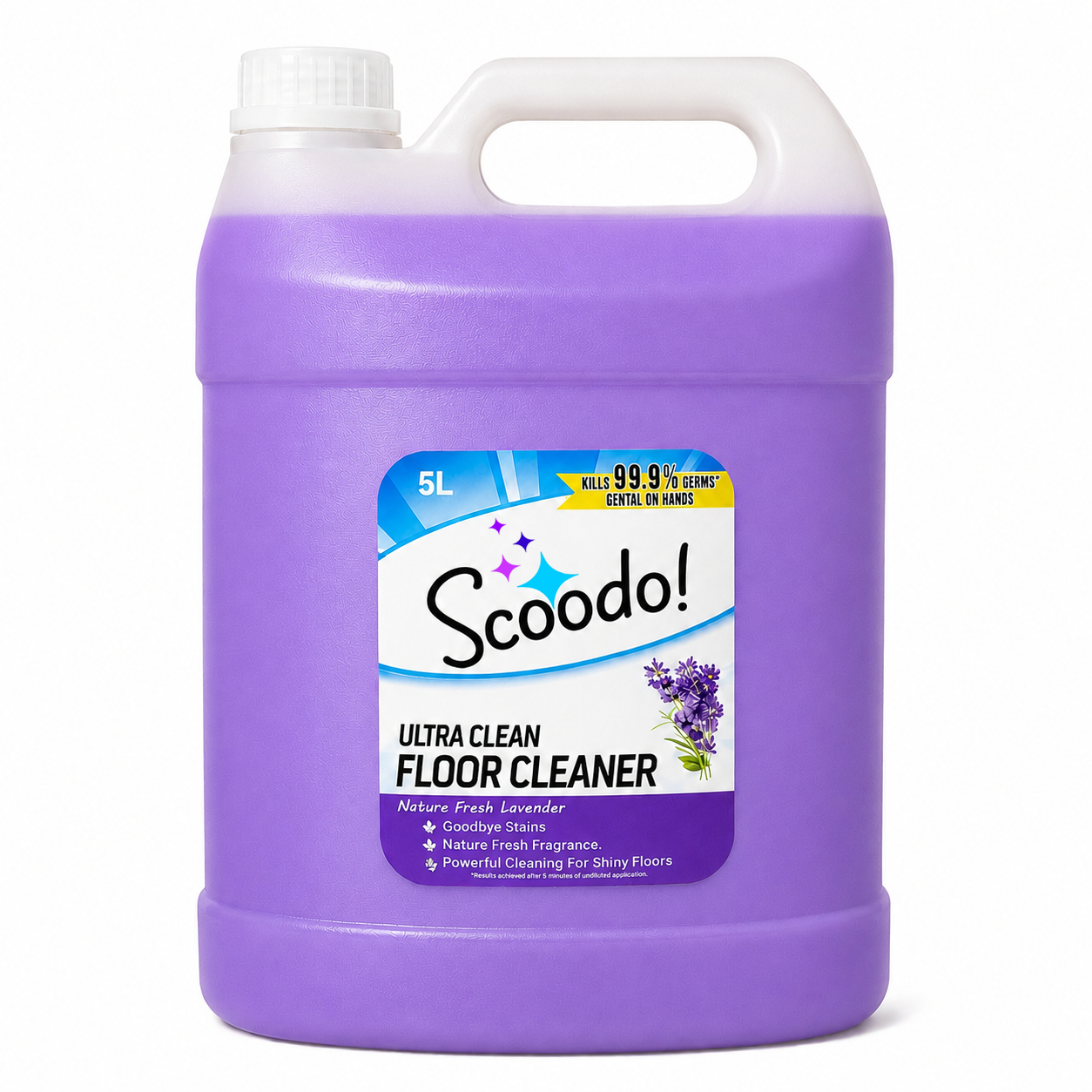 Scoodo Ultra Clean Floor Cleaner – Lavender Fresh 5L CAN
