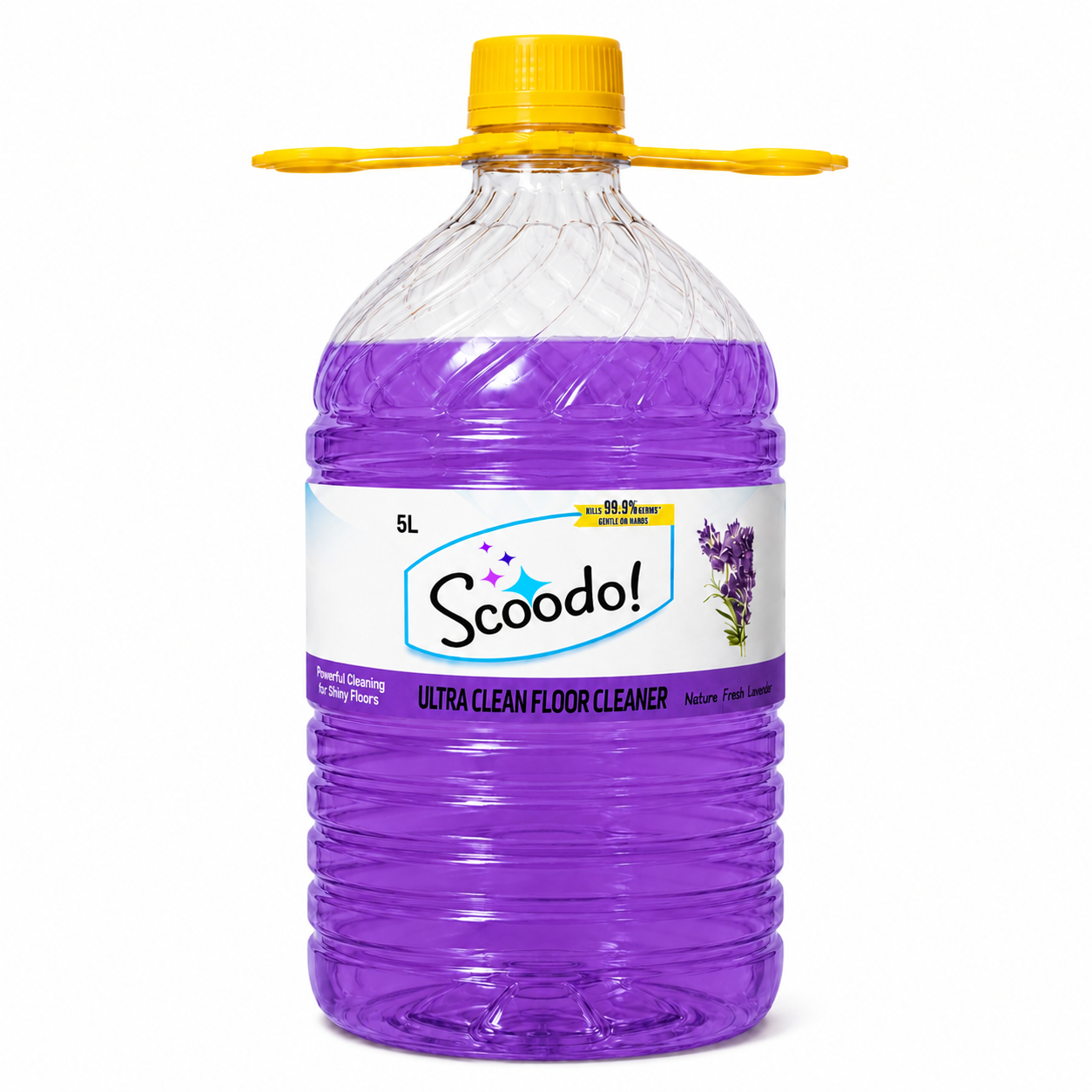Scoodo Ultra Clean Floor Cleaner – Lavender Fresh 5L PET