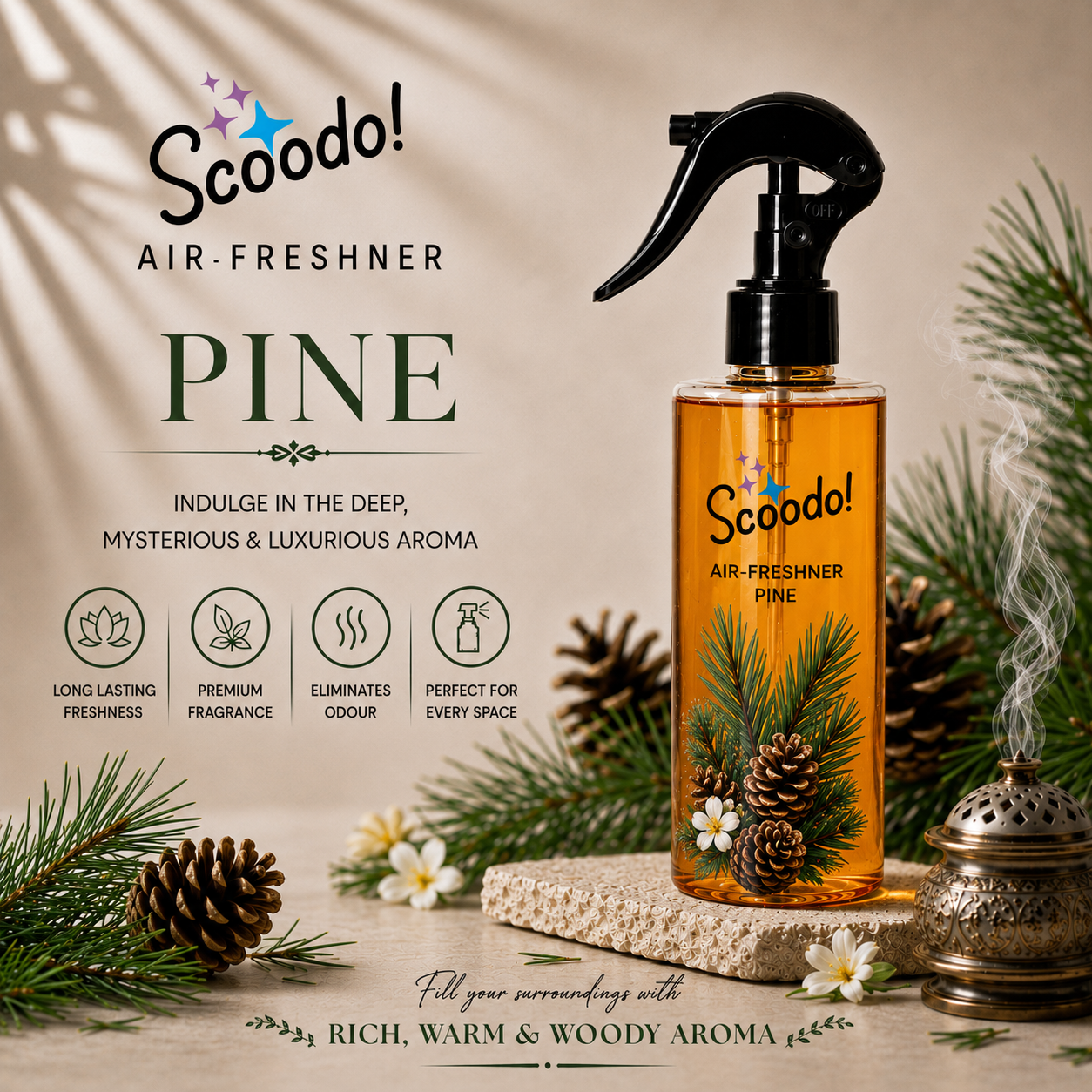 Scoodo Air Freshener – Pine - Image 5