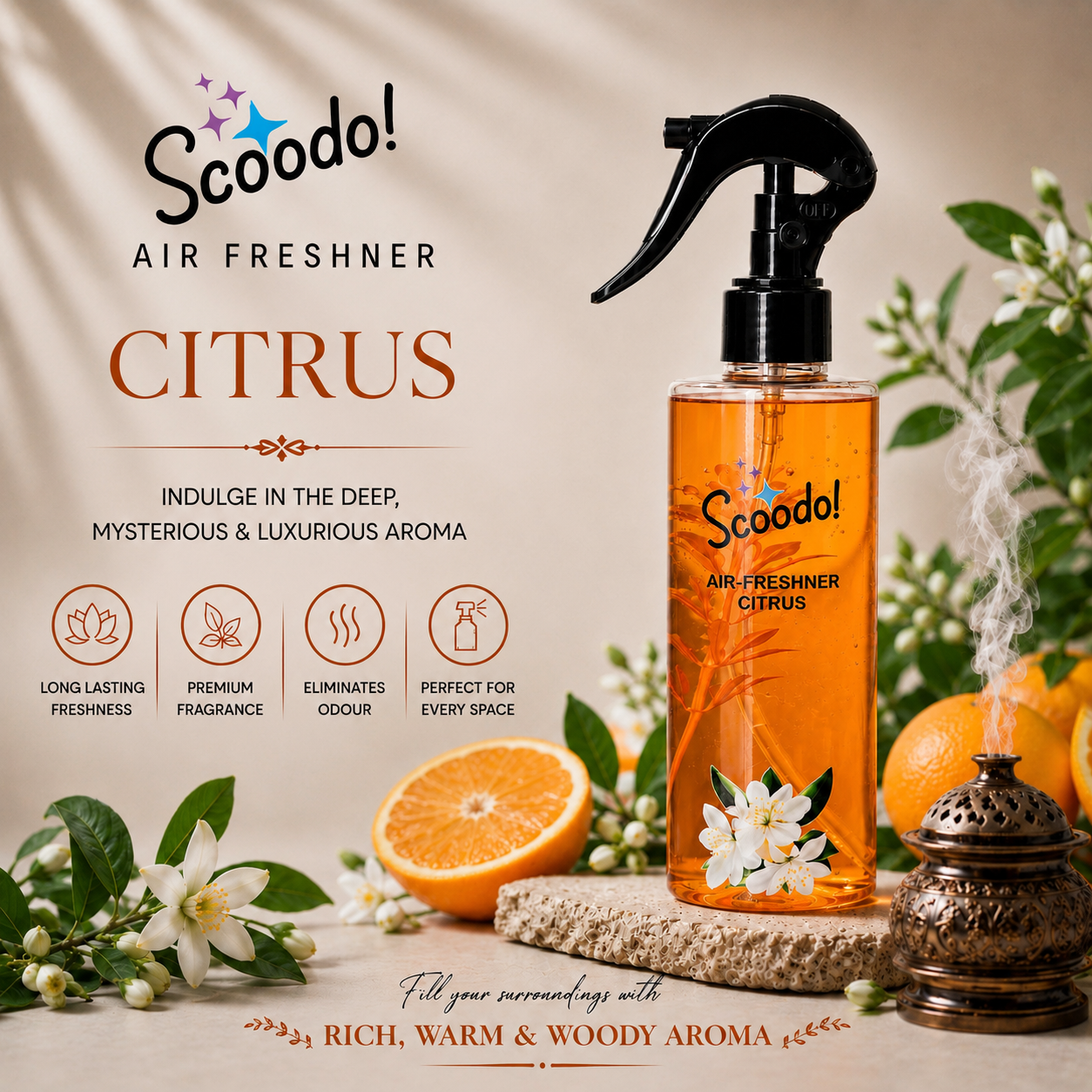 Scoodo Air Freshener – Citrus - Image 6