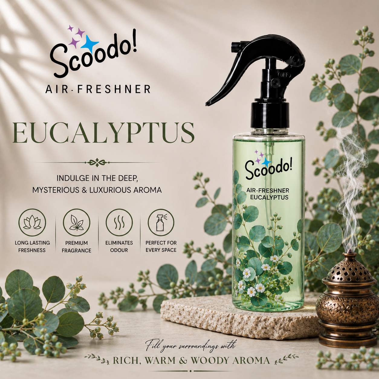 Scoodo Air Freshener – Eucalyptus - Image 4