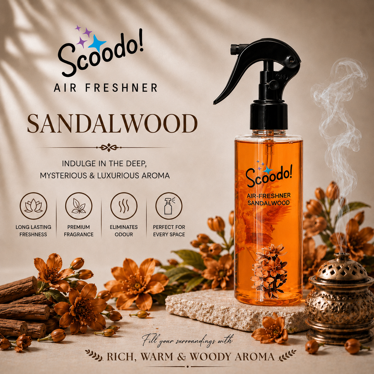 Scoodo Air Freshener – Sandalwood - Image 5