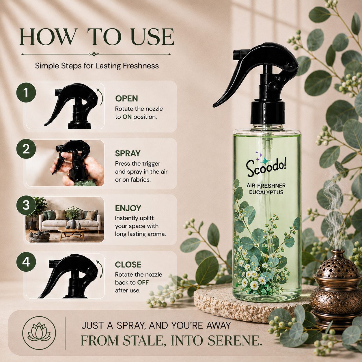 Scoodo Air Freshener – Eucalyptus - Image 5