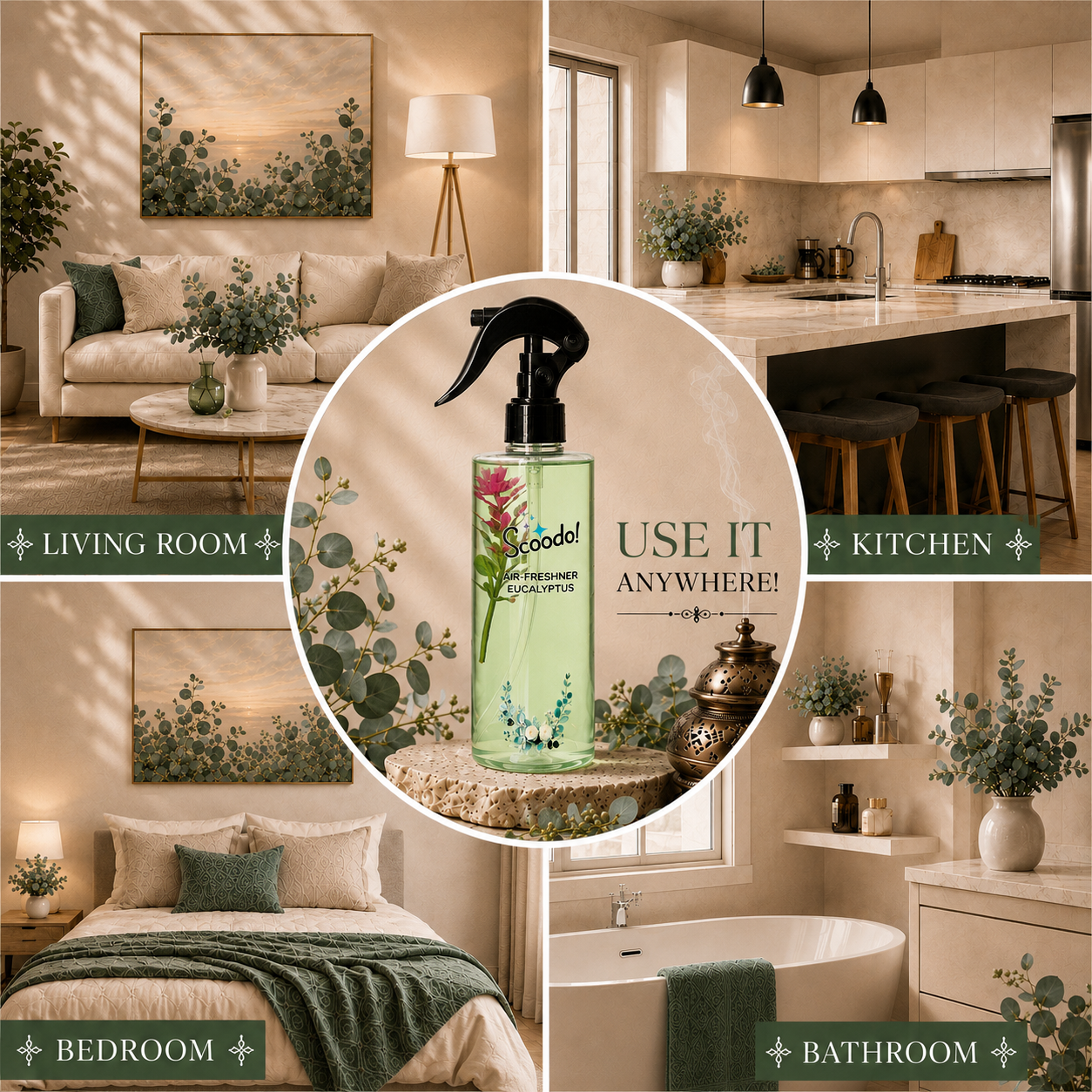 Scoodo Air Freshener – Eucalyptus - Image 3