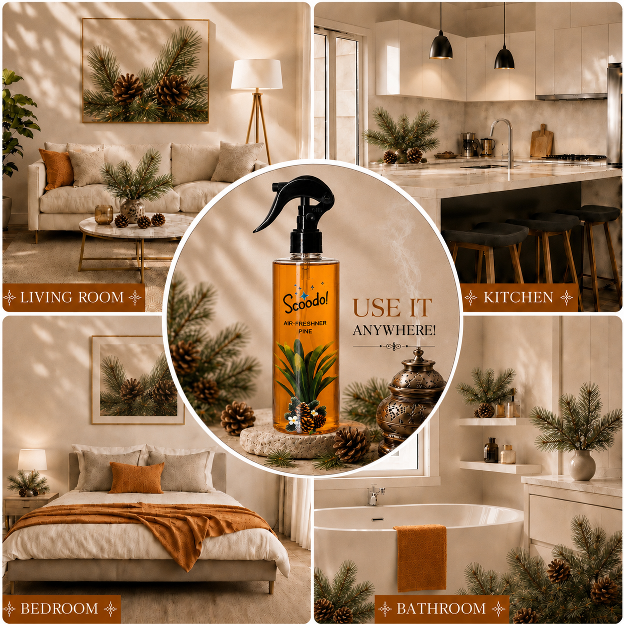Scoodo Air Freshener – Pine - Image 4