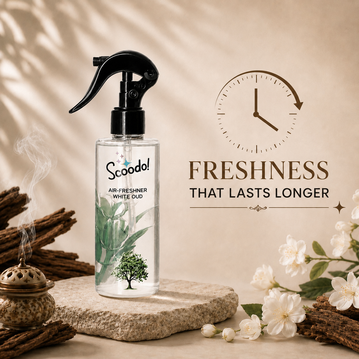 Scoodo Air Freshener – White Oud - Image 3